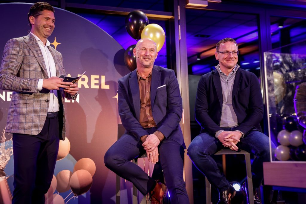 RvR Betonpomp Verhuur tweede plek bij Gouden Parel uitreiking