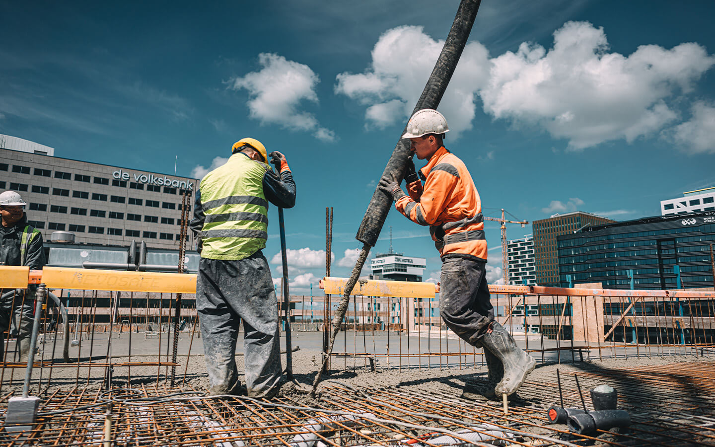 RvR Betonpomp Verhuur Project Galaxy Towers