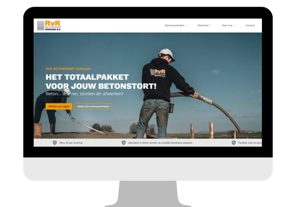 De nieuwe website van RvR
