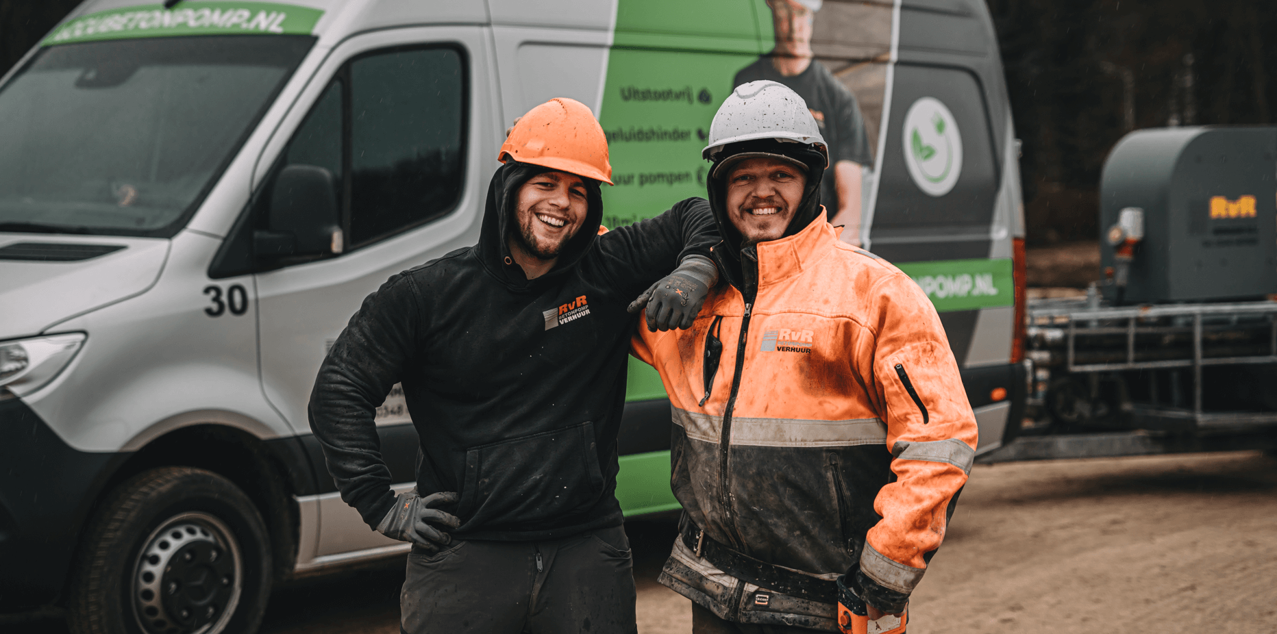 Medewerkers van RvR voor Werken Bij RvR campagne