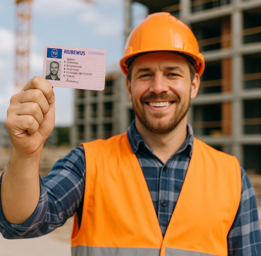 Ik heb een autorijbewijs en mijn aanhangerrijbewijs.
