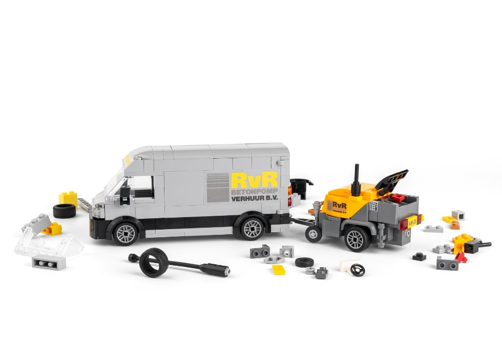 Lego Betonpomp RvR Sparen