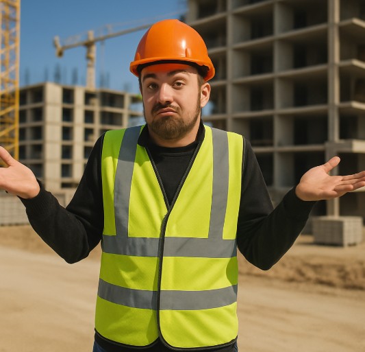 Lekker boeiend, ik val echt niet zomaar van het dak af.