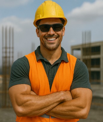 Ja, ik voel me fit! Gratis krachttraining op de bouw!