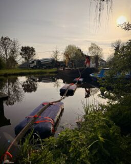 Creatief met luchtbedden, plaatje toch? 📸☀️